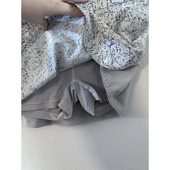 Outdoor Voices Skort size small white marble multicolor black white and grey - Picture 3 of 5